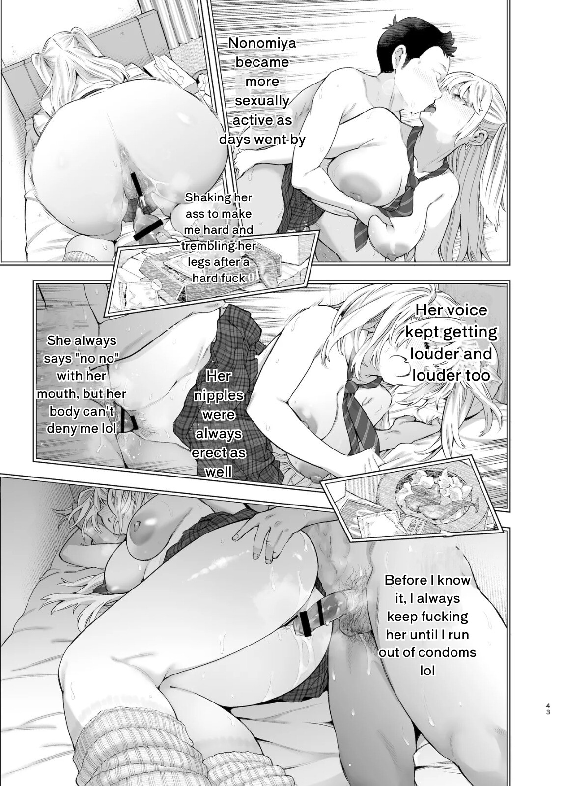 Hentai Manga Comic-If only I could have honestly said that I loved you that day.-Read-40